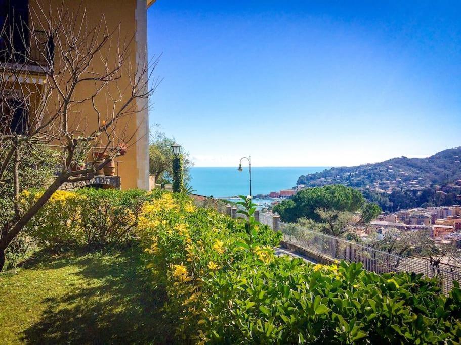 Ferienwohnung Dreamy Loft Con Vista Mare Giardino E Jacuzzi Sconti Maggio E Giugno Santa Margherita Ligure Exterior foto